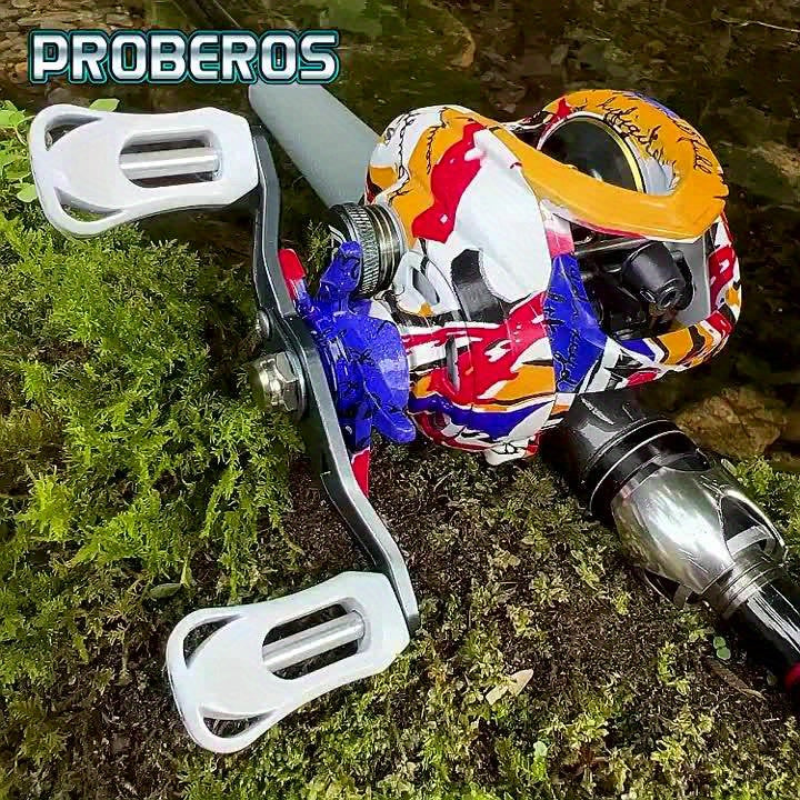 PROBEROS Heavy-Duty Alloy Spinning Fishing Reel Ambidextrous Saltwater