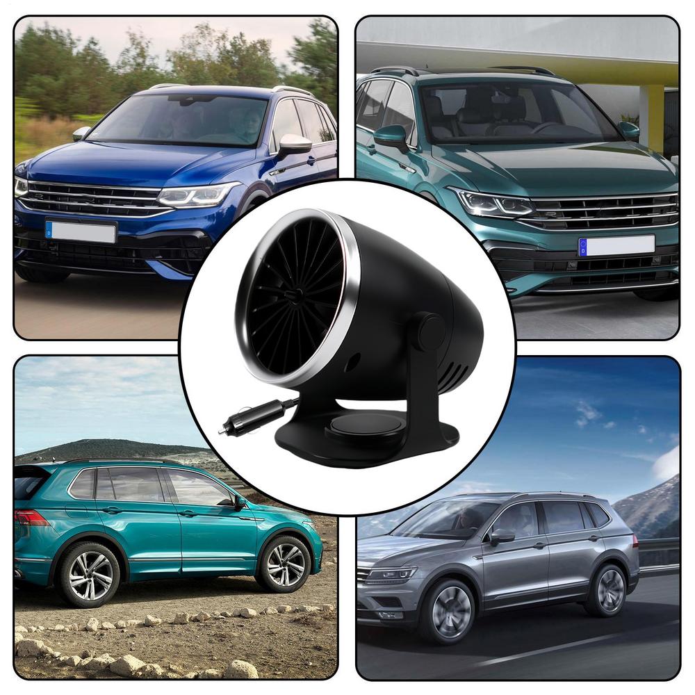 Vehicle Mounted Dual Purpose Heater With USB Power And Rotation