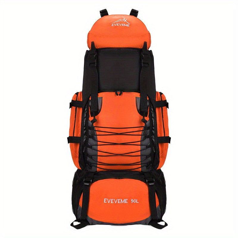 JSERYISGN Waterproof Hiking Backpack Tablet Compartment Shoe Storage