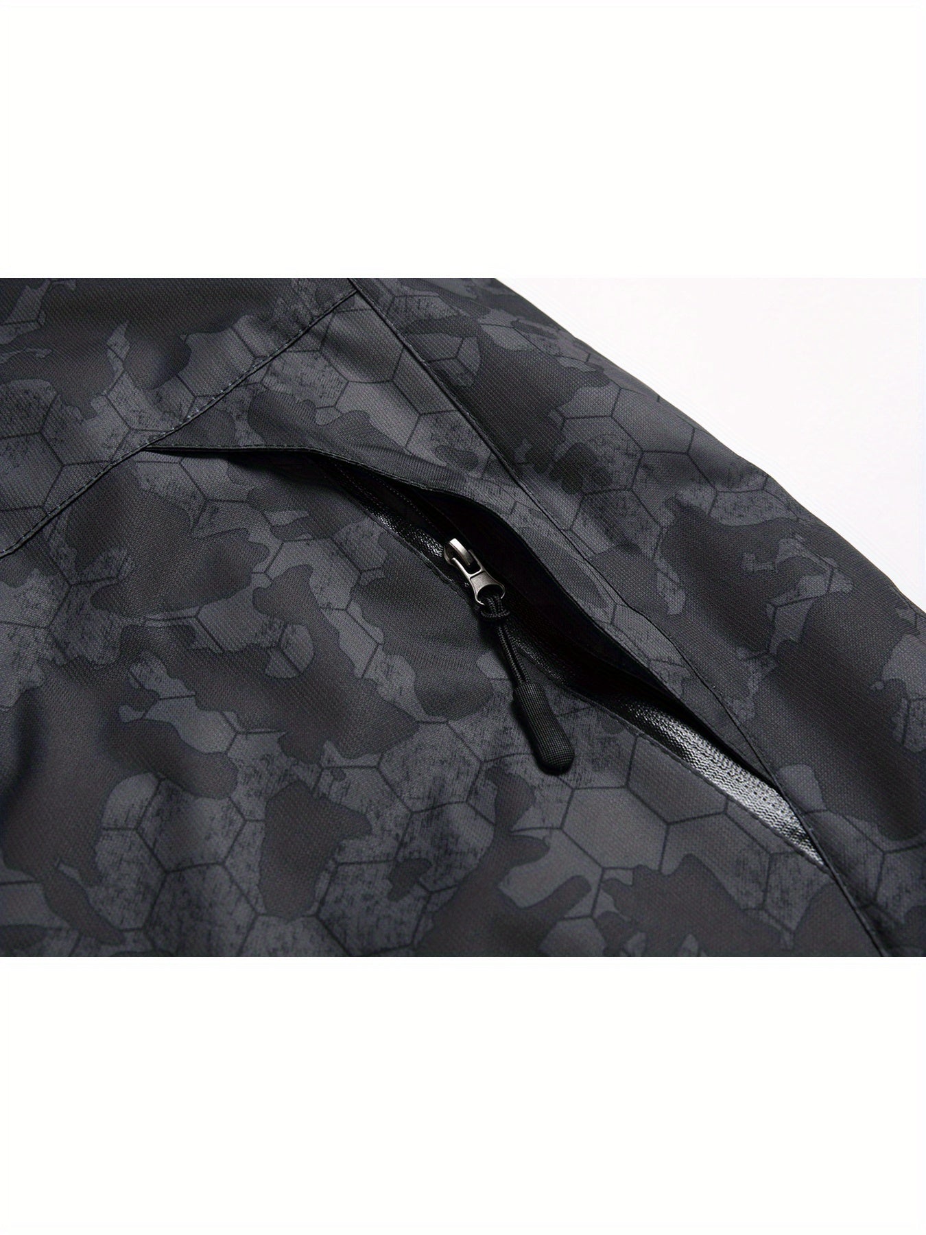 KEEVOOM Men Ski Jacket Hooded Fleece Lined Warm Windproof Coat