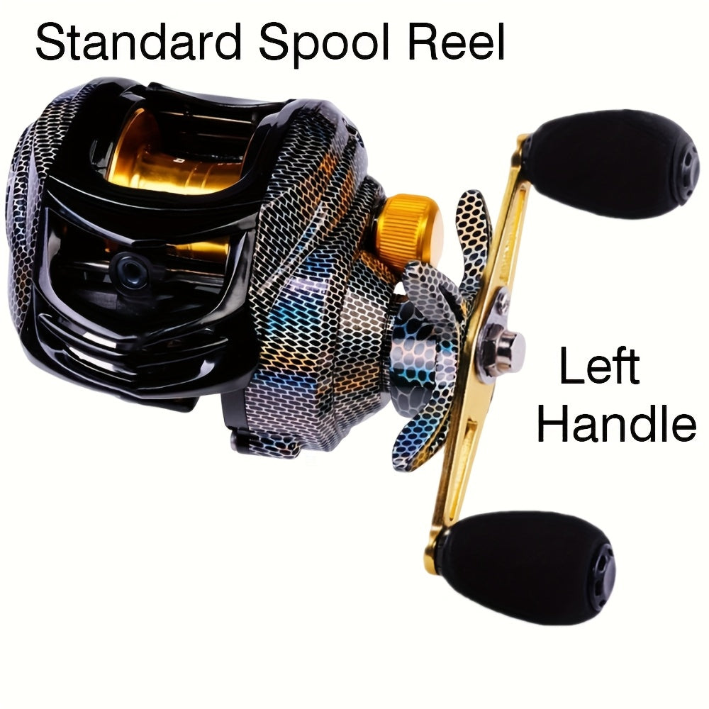 Lingkun Ultra Lightweight Baitcasting Reel With Smooth Drag System