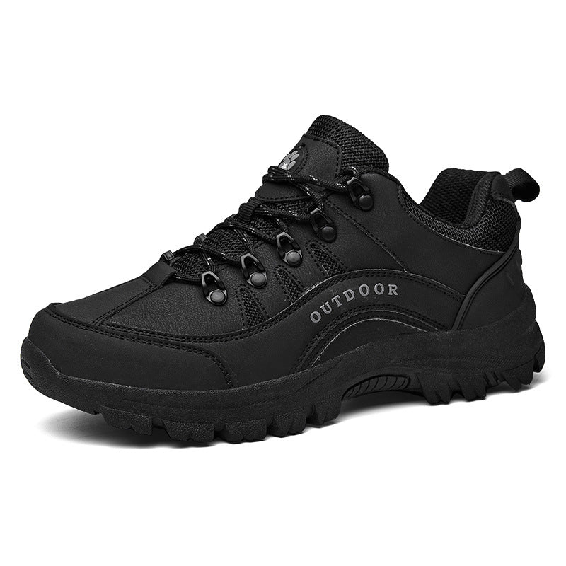 Men's Winter Hiking Shoes All Terrain Traction Rubber Sole