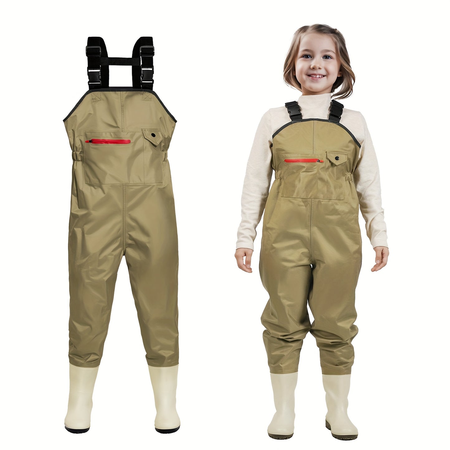 Ghosthorn Kids Chest Waders Neoprene Ultra Lightweight Toddler Wading Pants