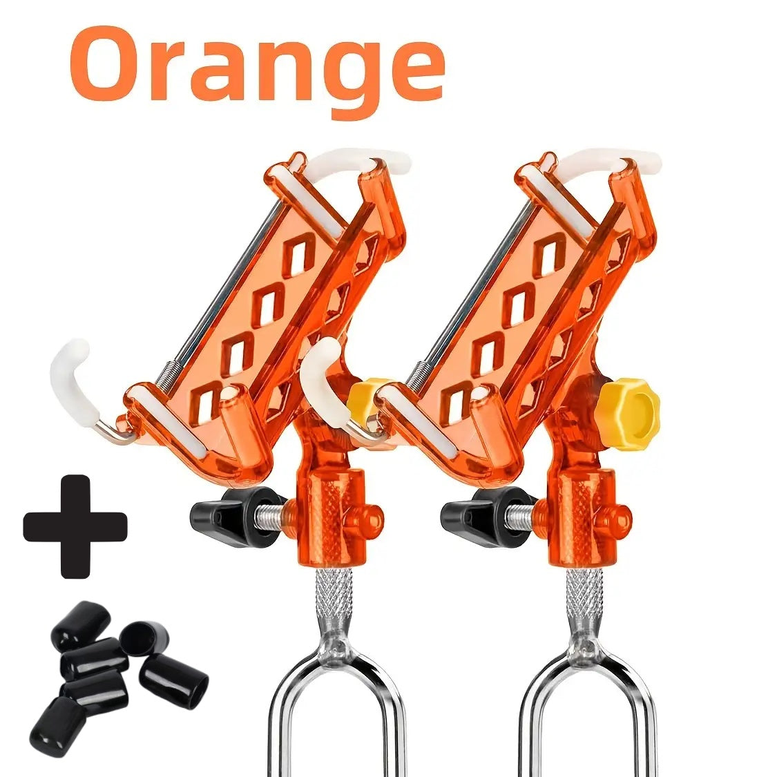 Heavy-Duty 360 Degree Adjustable Fishing Rod Holder Set Stainless Steel