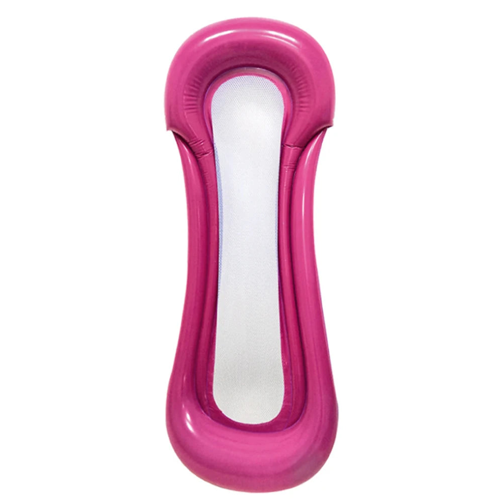 MOJOYCE Water Hammock Recliner Inflatable Pool Lounge Chair With Pump