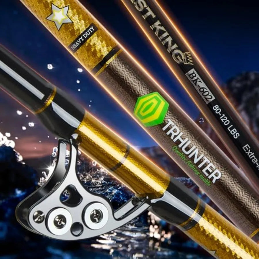 Offshore Trolling Rod Saltwater Big Game Boat Fishing Rod