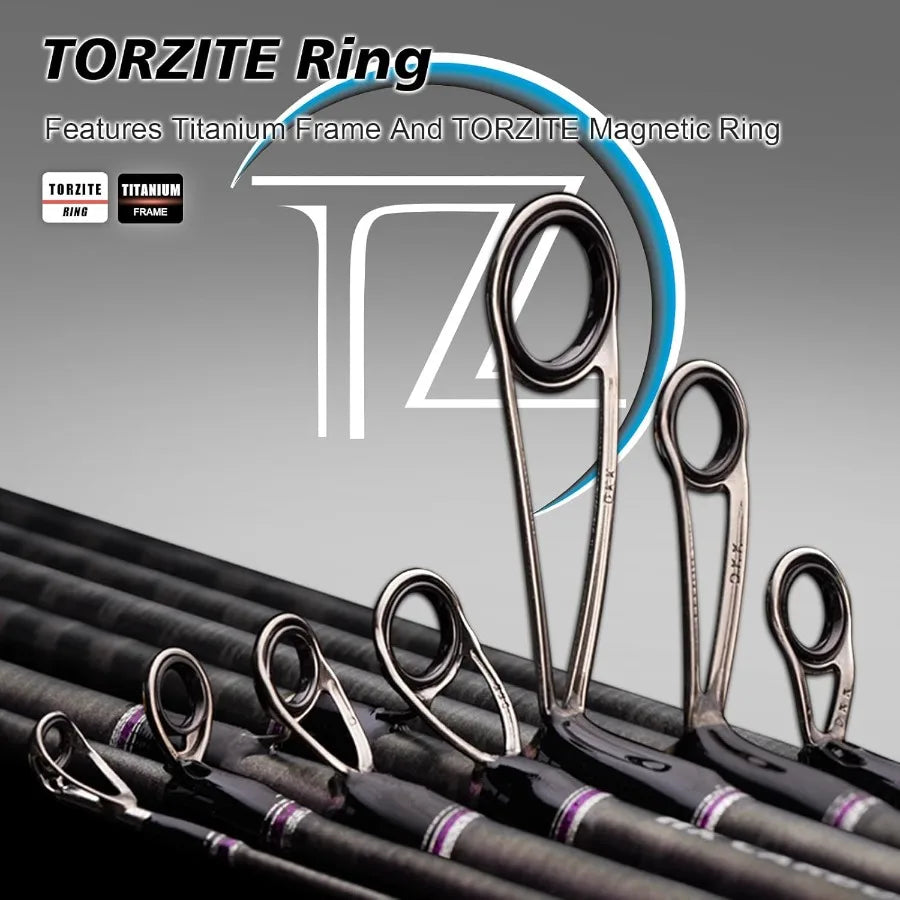 Fly Fishing Rod Two Piece Fast Action Toray Carbon Fiber