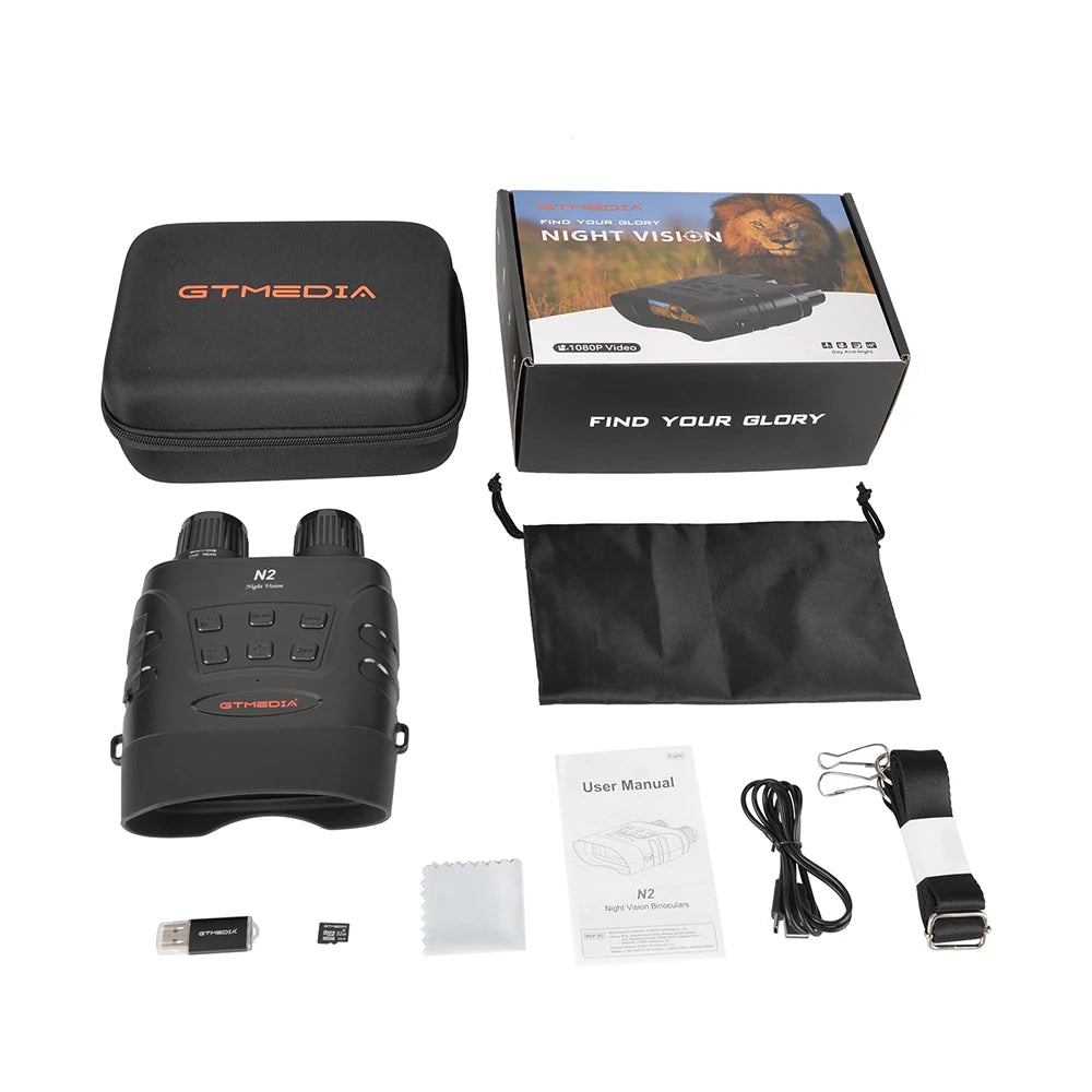 GTMEDIA N2 Night Vision Binoculars 5X Digital Zoom IR