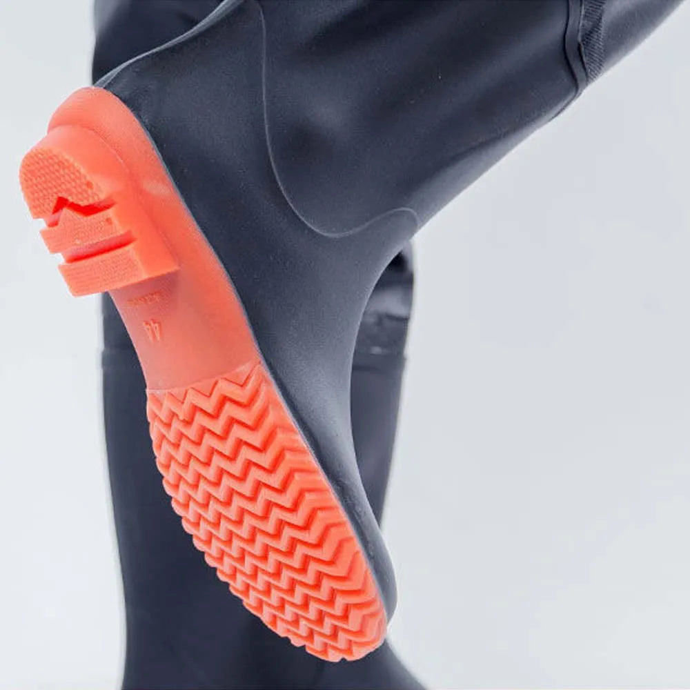 Mens Hooded Waterproof Wader Set With Boots And Gloves