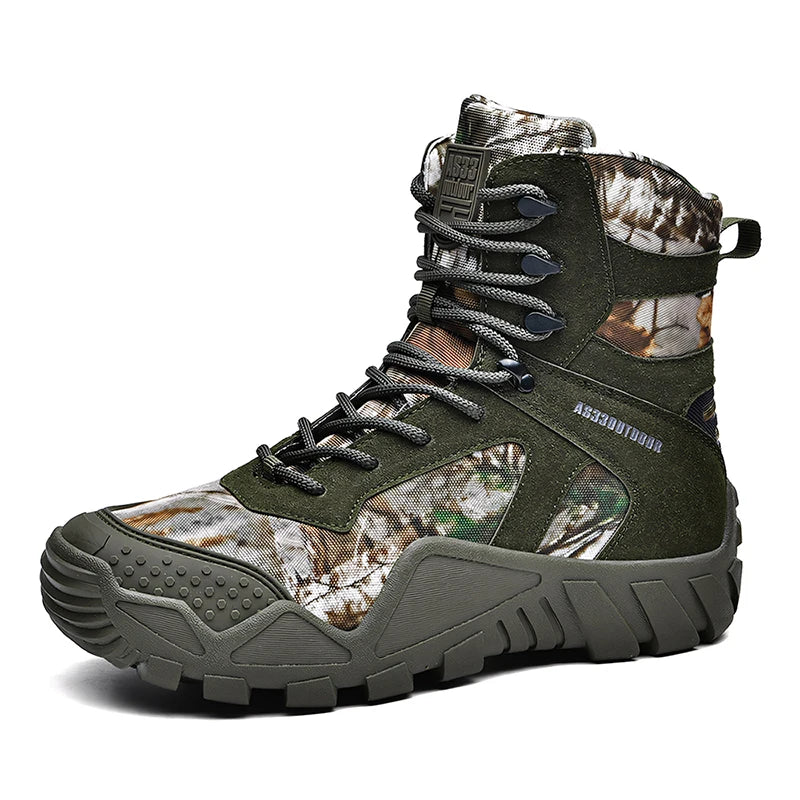 Louis Kadhrcn Waterproof Hiking Boots For Men Lightweight Durable