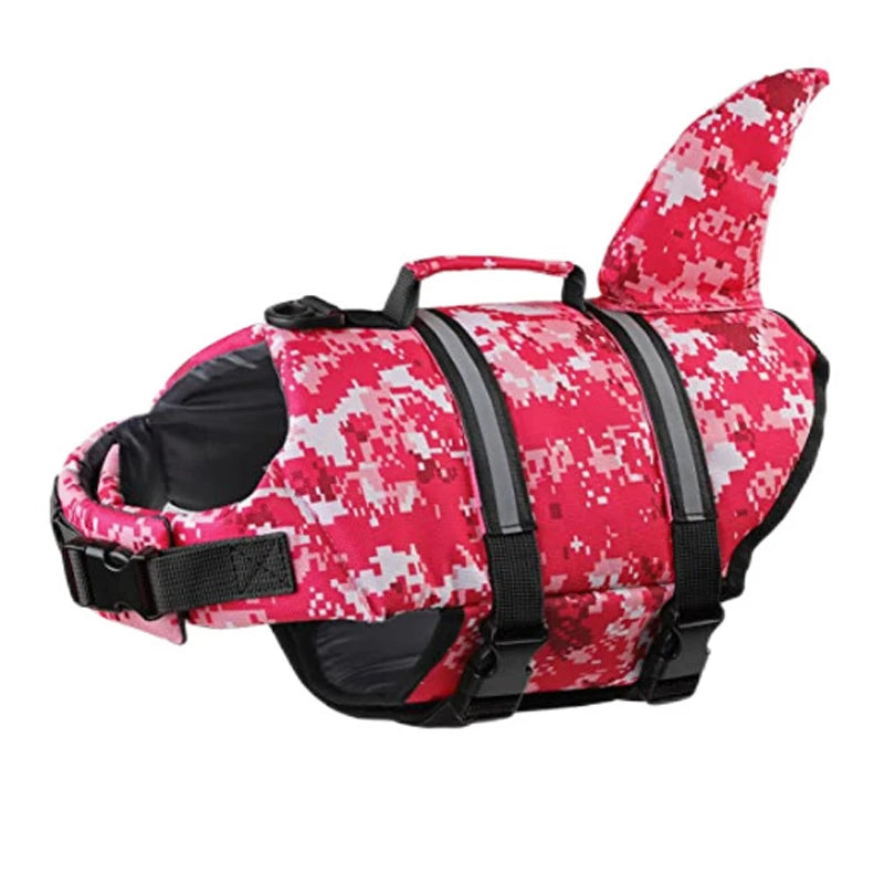 NONECN Dog Life Vest Super Buoyancy Reflective With Handle