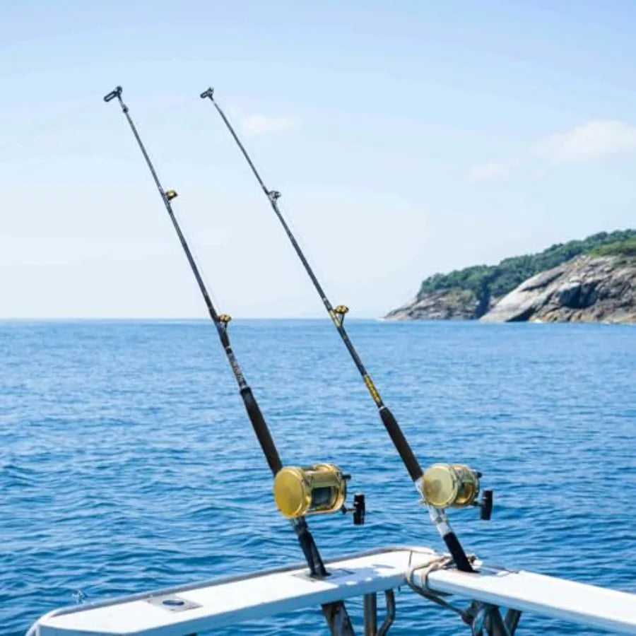 Bent Butt Deep Sea Saltwater Fishing Rod With Swivel Tip