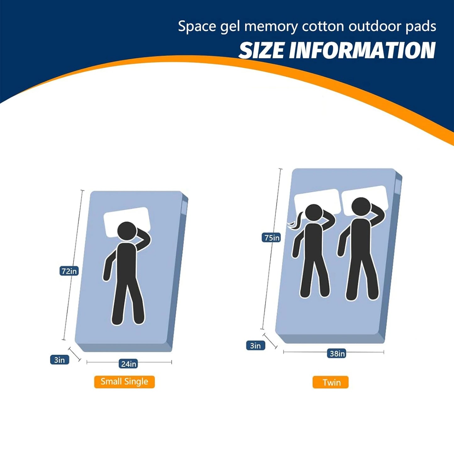 WESTTUNE Memory Foam Portable Roll Up Cot Bed for Camping