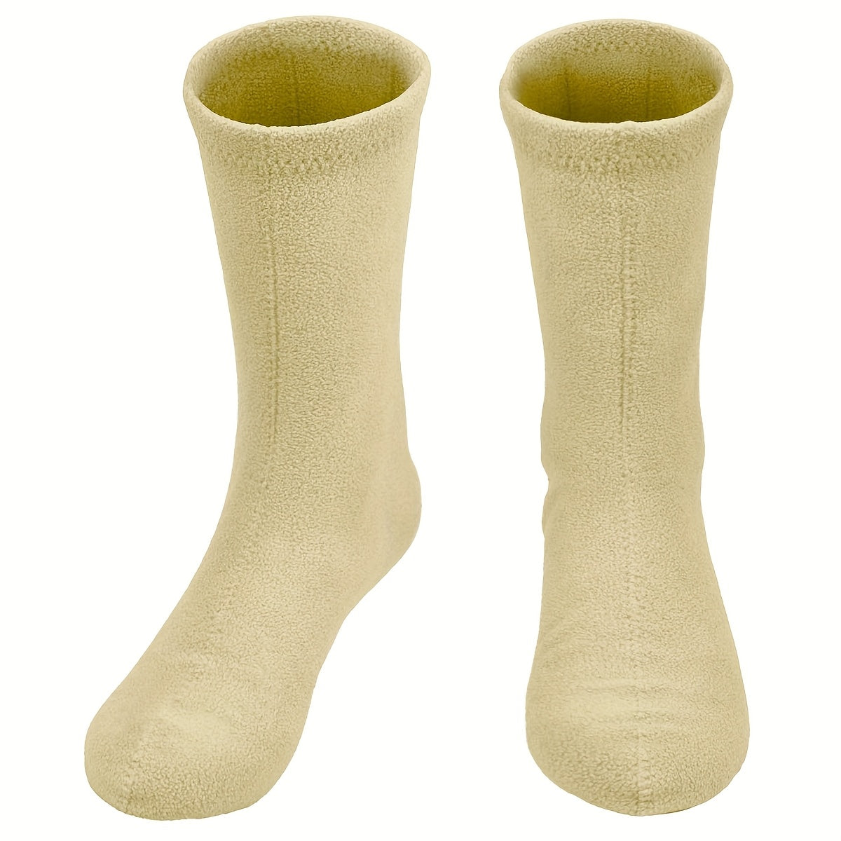 AIBEANIE Men Hiking Fleece Boot Socks Military Liner