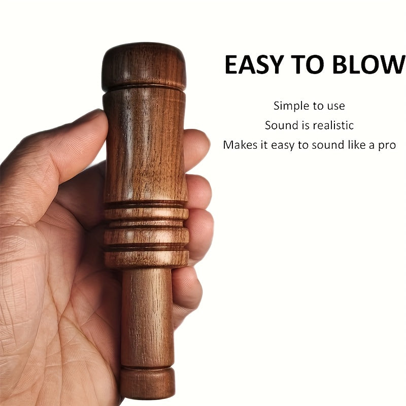 Wood Duck Call Mallard Whistle Carved Wooden Hunting