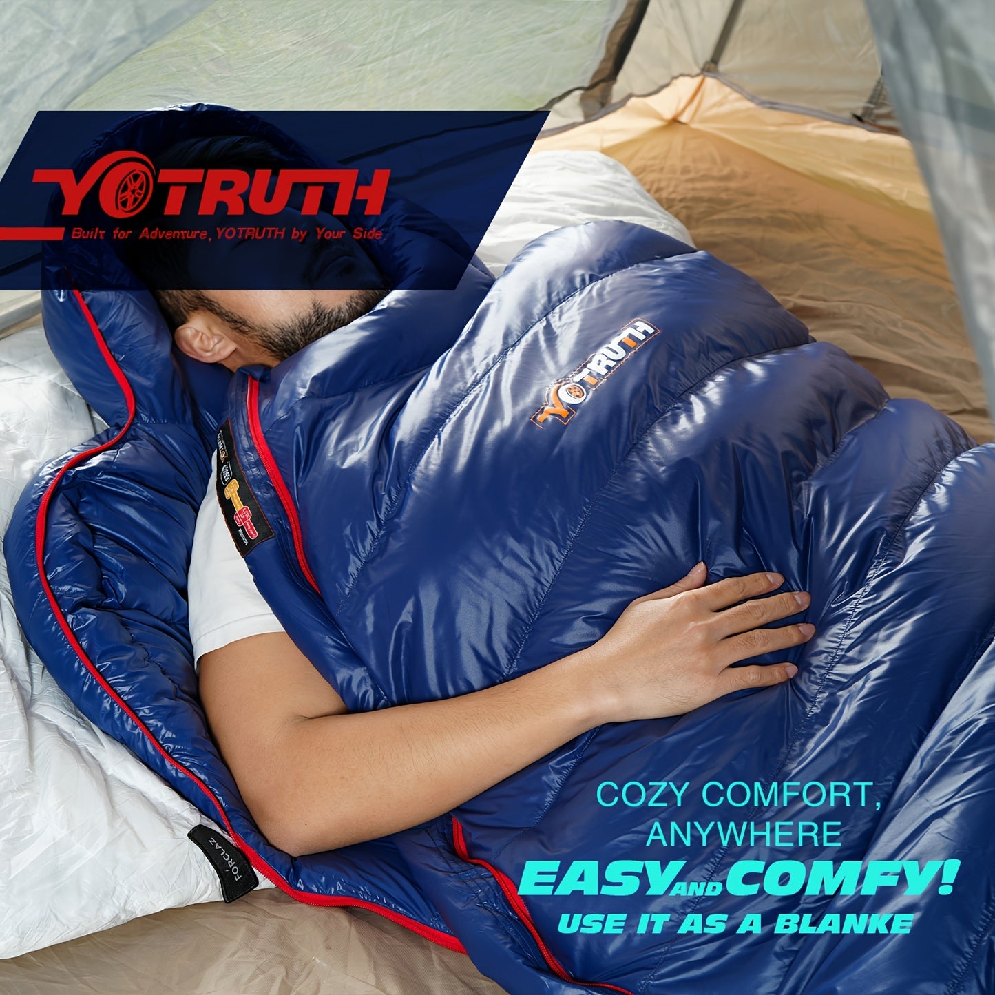 Duck Down 20F Mummy Sleeping Bag 650 Fill for Backpacking
