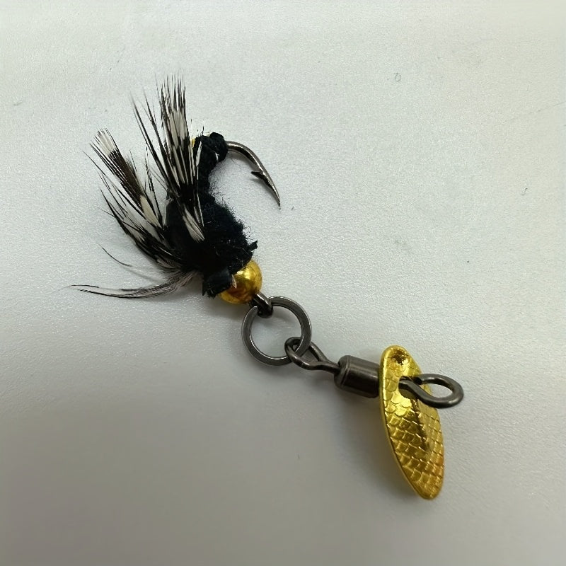 Flying Lure Fishing Bait Kit With Hooks And Spoons