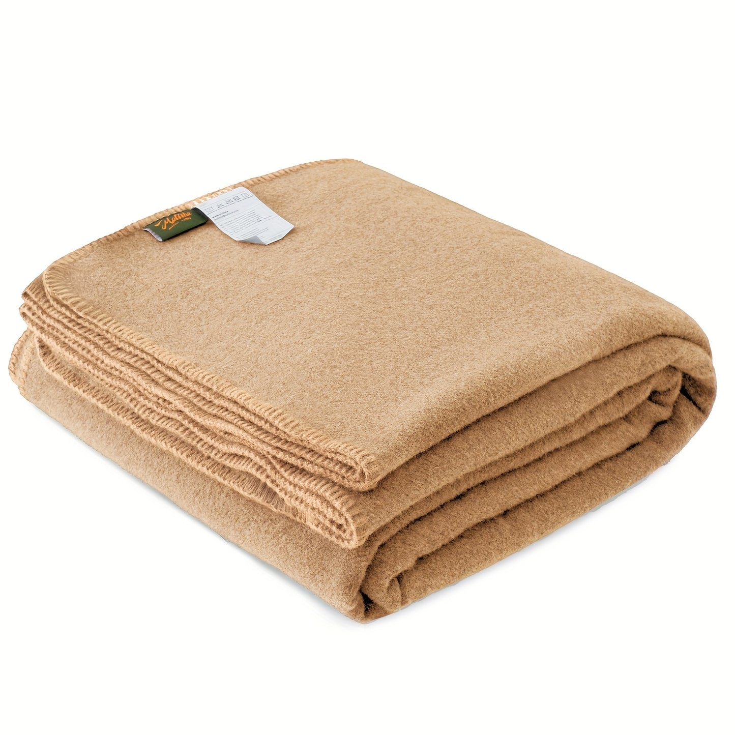 Merino Wool Bed Blanket Cozy Fleece Throw For All Seasons
