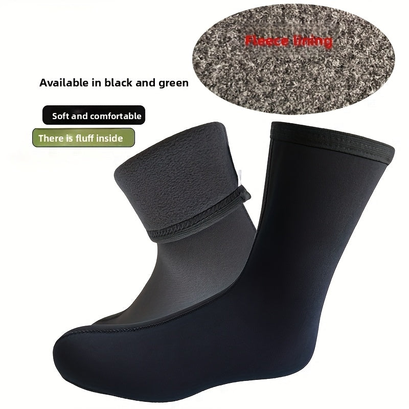 AOPLUS 3.5mm Diving Socks For Men Anti Slip Wear Resistant