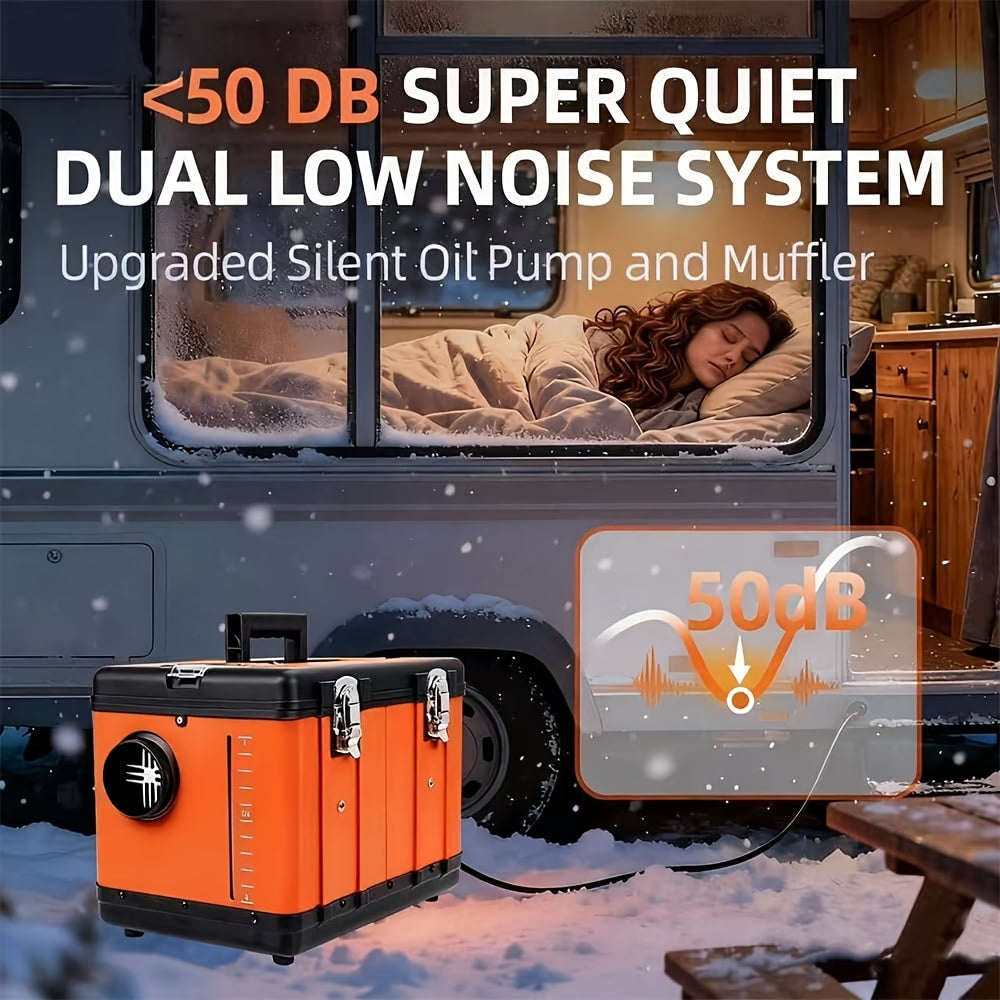 Diesel Heater 8KW 12V 24V Portable With TFT Switch And Remote