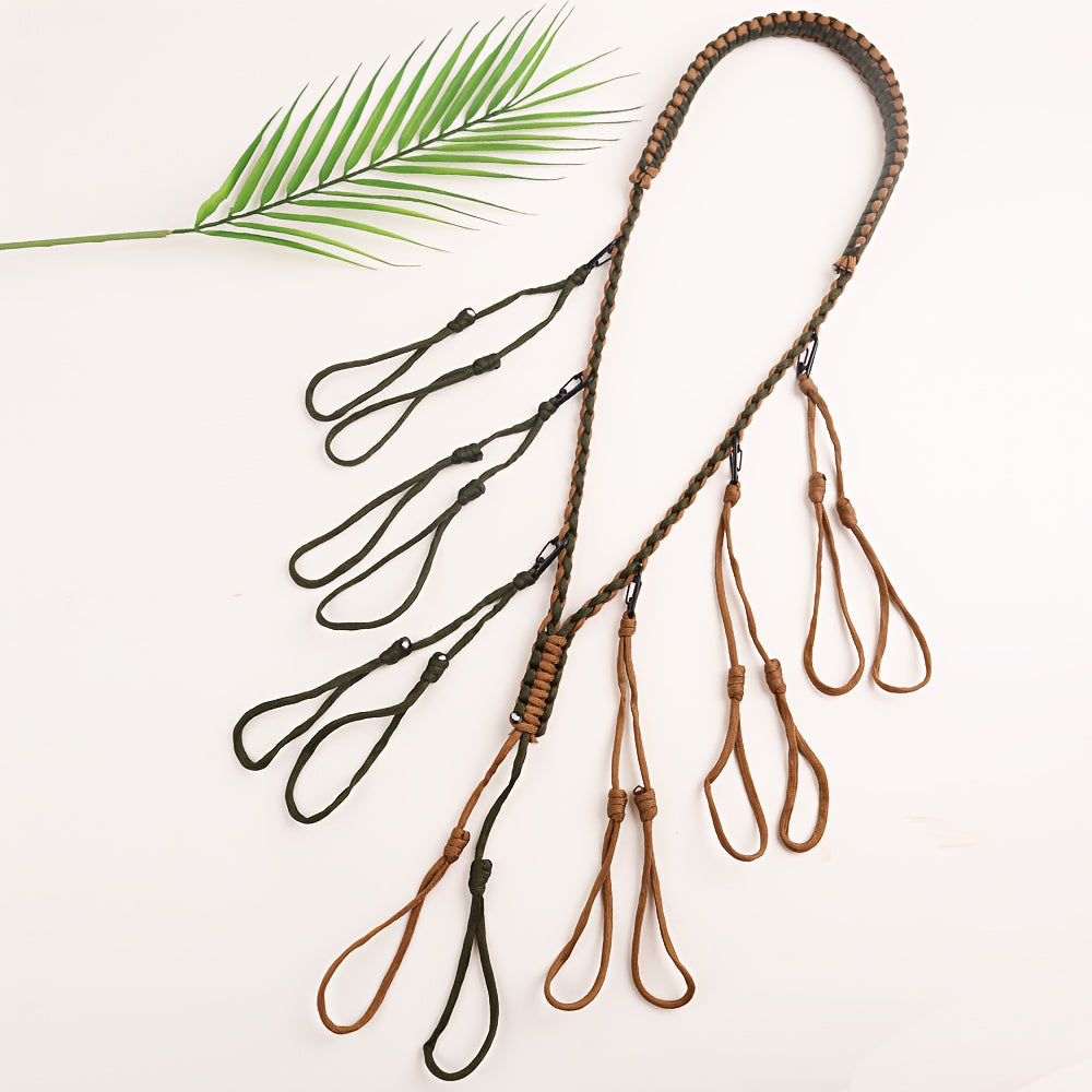 Outdoor Equipment Handcrafted Duck Call Lanyard Multi-Loop