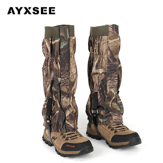 Heavy Duty Outdoor Leg Gaiters 600D Oxford Waterproof Windproof