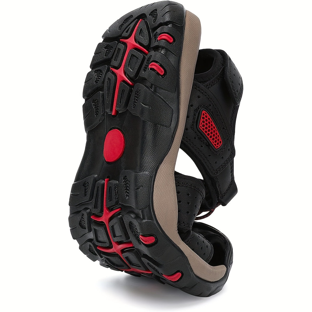 Mens Sport Hiking Sandals Closed Toe Water Shoes Outdoor