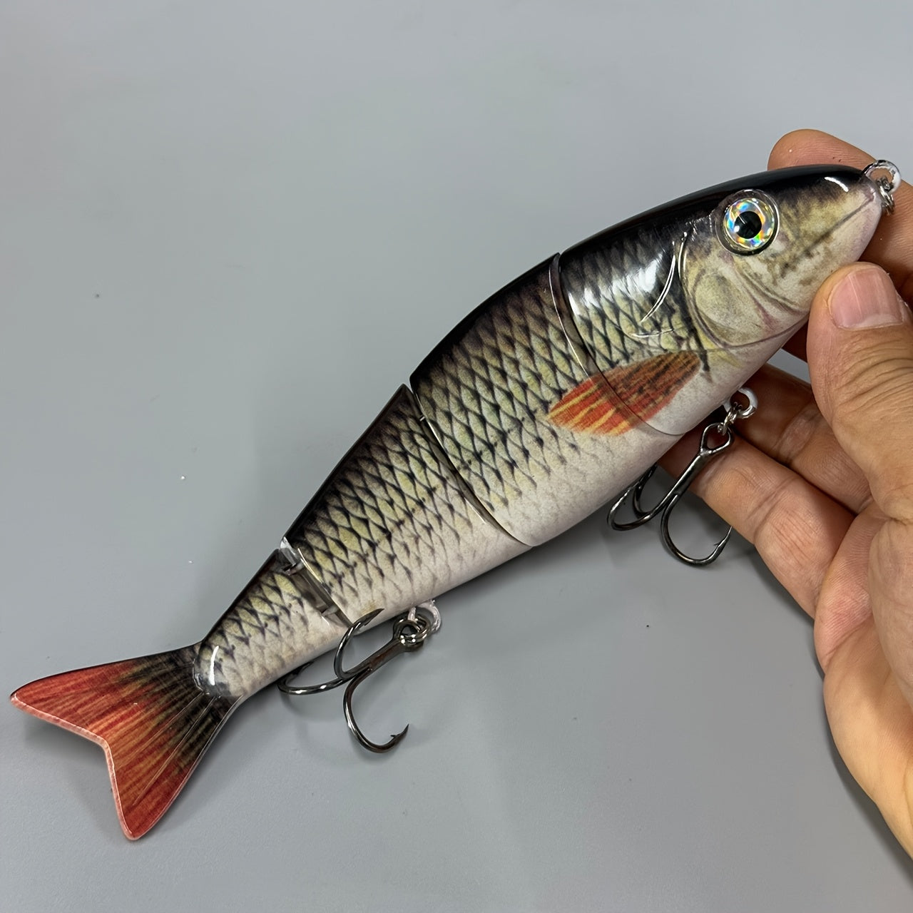 Lifelike Minnow Swimming Lure ABS Material for Freshwater and Saltwater