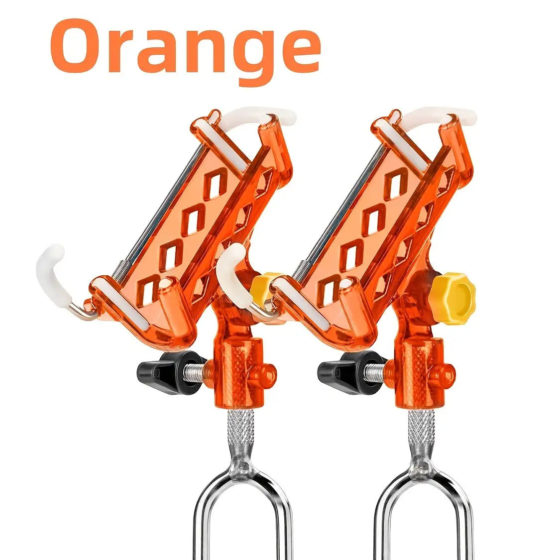 Heavy-Duty 360 Degree Adjustable Fishing Rod Holder Set Stainless Steel