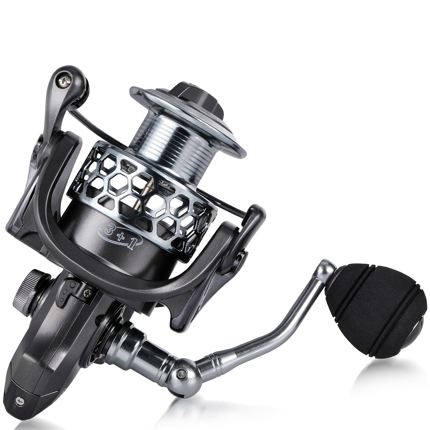 Sougayilang Spinning Reel 13 Bearings High Gear Aluminum Spool