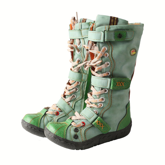 TMA EYES Women Winter Snow Boots Insulated Anti Slip Zipper