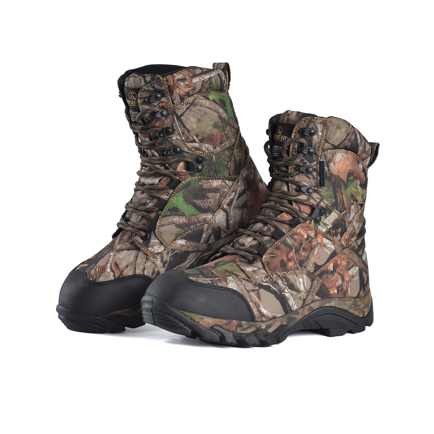 Thinsulate Waterproof Hunting Boots With 400g Insulation Camouflage