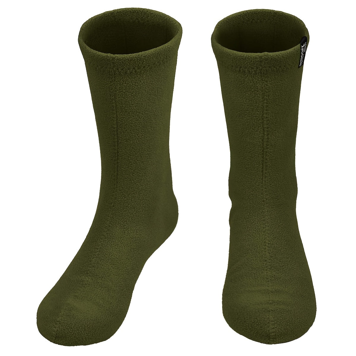 AIBEANIE Men Hiking Fleece Boot Socks Military Liner