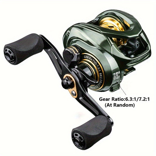 MKZ Baitcasting Fishing Reel 20lb Drag 7.2 Gear Ratio