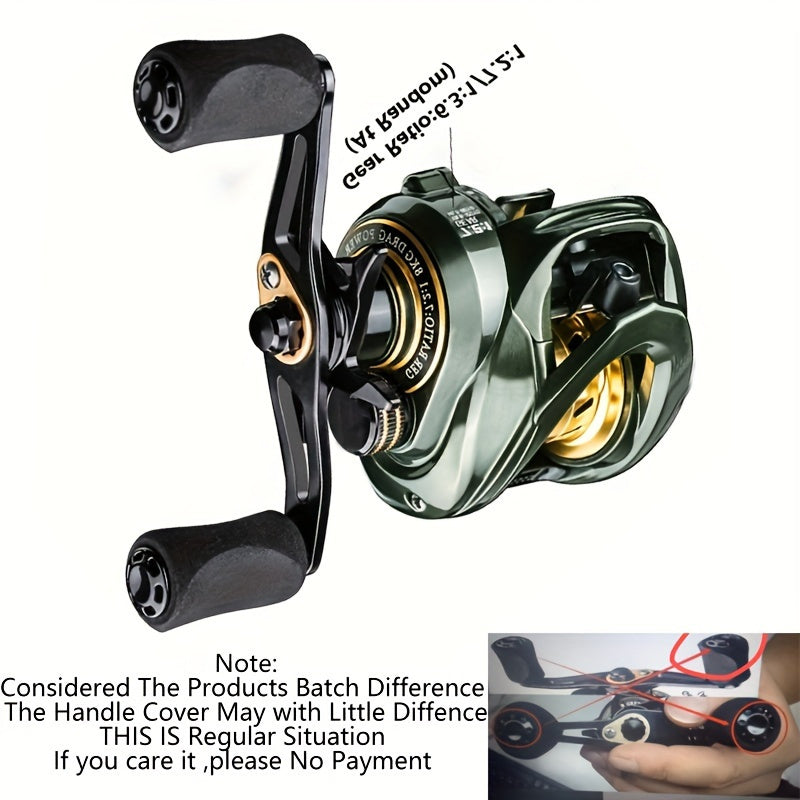 MKZ Baitcasting Fishing Reel 20lb Drag 7.2 Gear Ratio