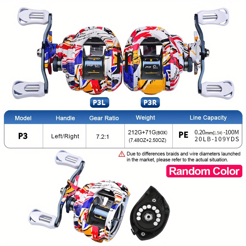 PROBEROS Heavy-Duty Alloy Spinning Fishing Reel Ambidextrous Saltwater