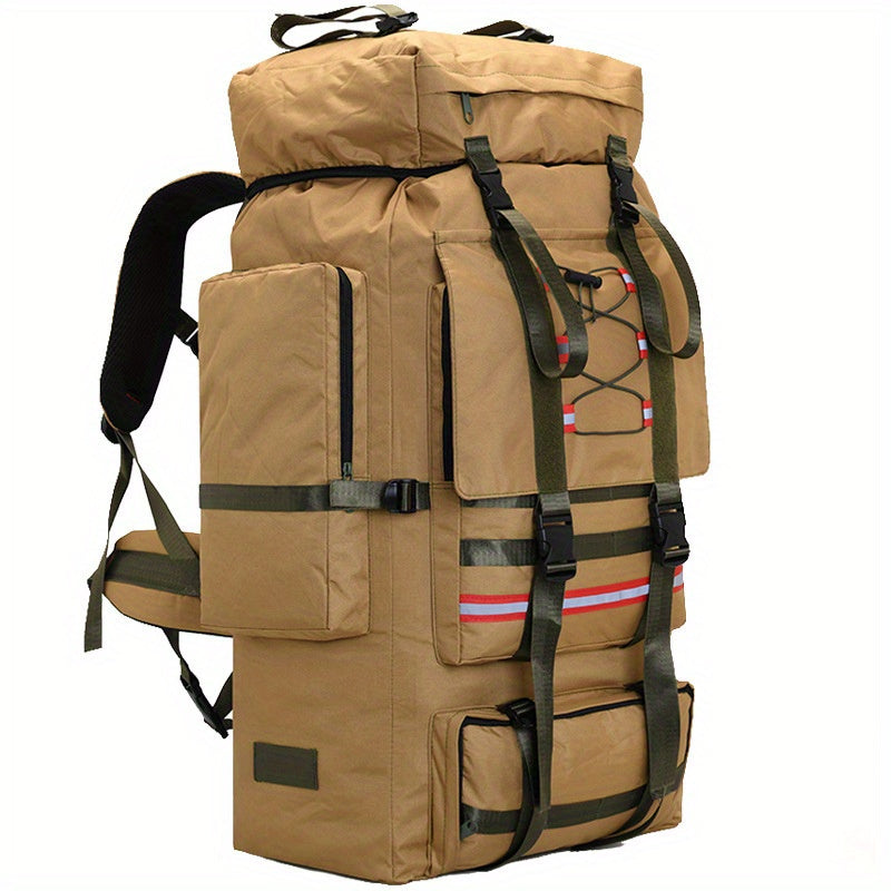 Extra Large Outdoor Camping Backpack 70L Oxford Cloth Mountaineering Travel
