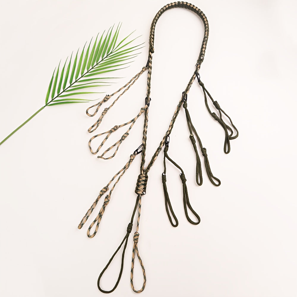 Outdoor Equipment Handcrafted Duck Call Lanyard Multi-Loop