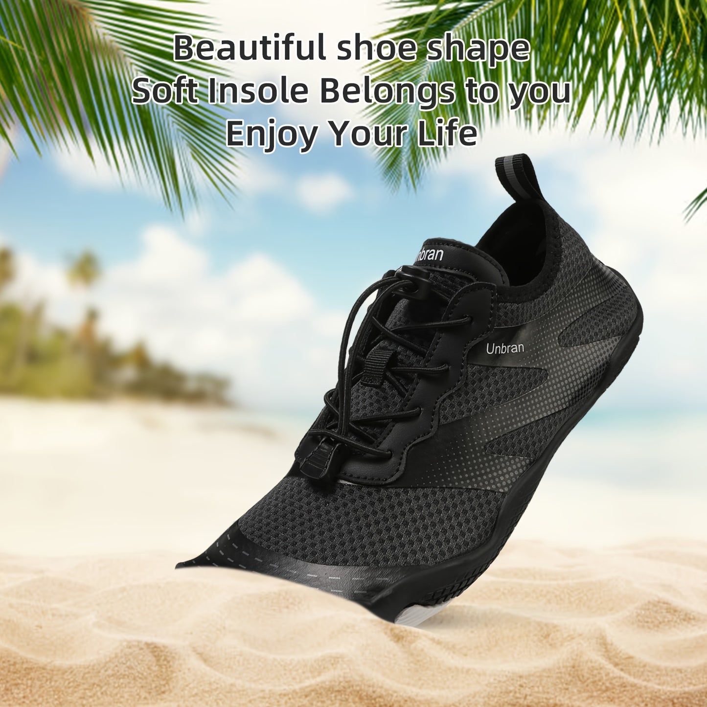 MMQ Water Shoes Unisex Quick Dry Barefoot Beach Pool