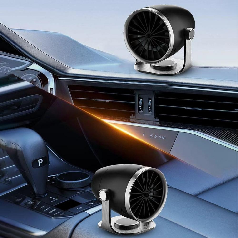 Vehicle Mounted Dual Purpose Heater With USB Power And Rotation