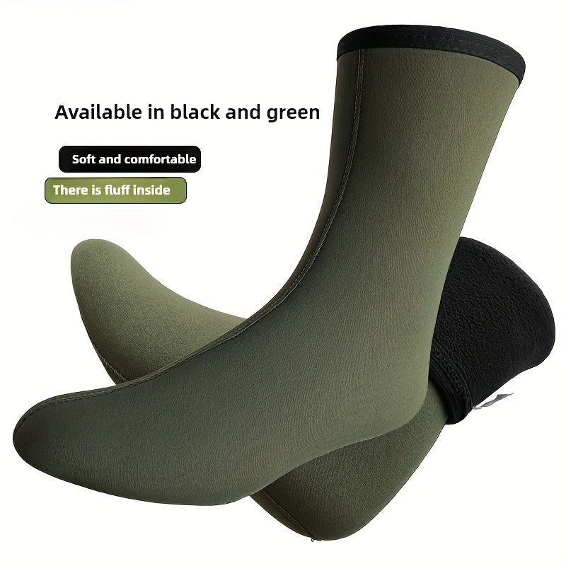 AOPLUS 3.5mm Diving Socks For Men Anti Slip Wear Resistant