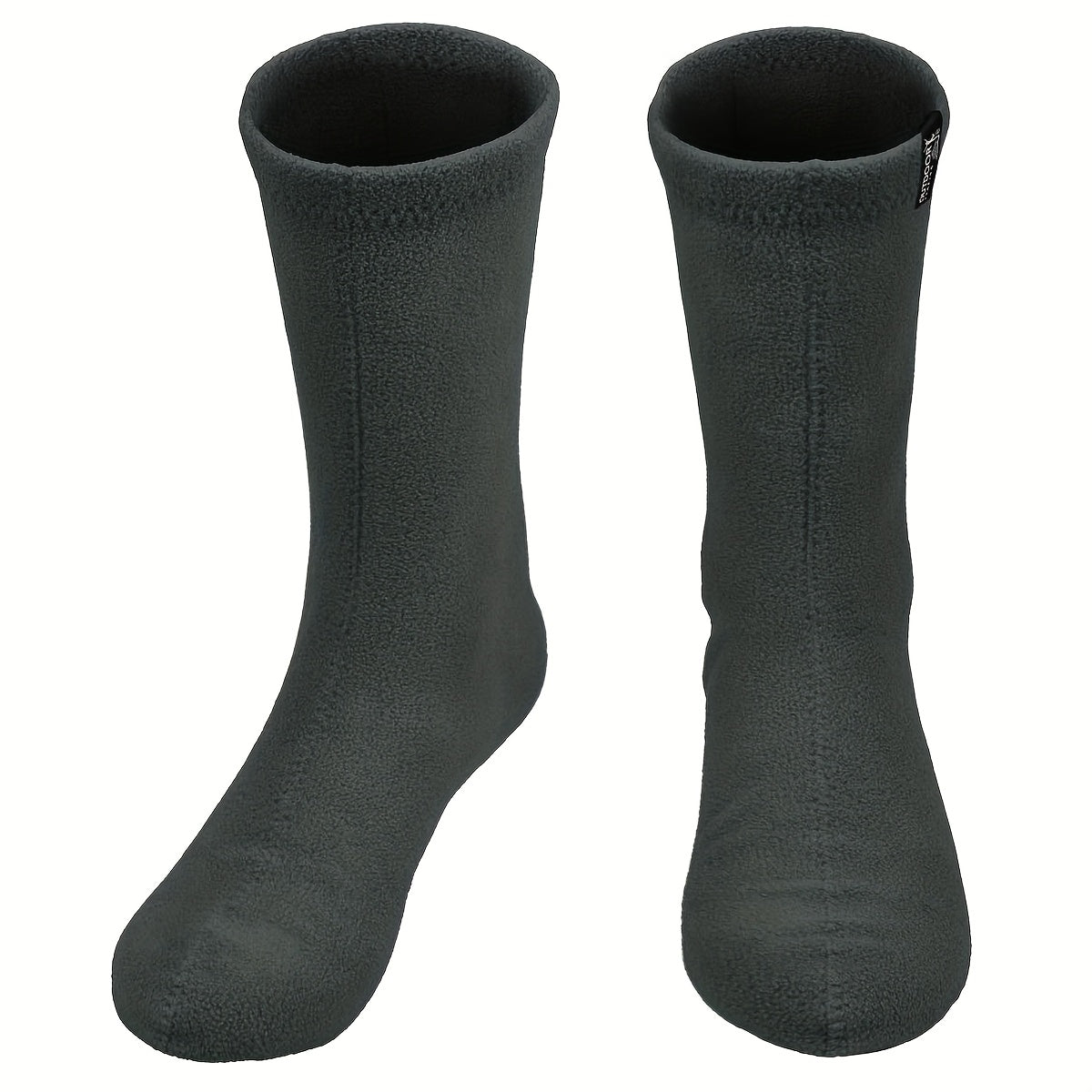 AIBEANIE Men Hiking Fleece Boot Socks Military Liner