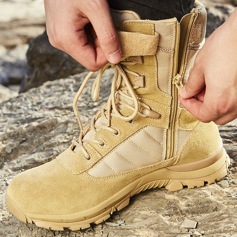 All Terrain Trekking Boots Cushioned Insole Non Slip Sole