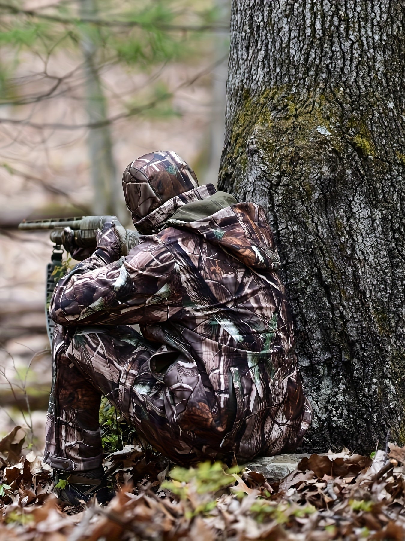 NEW VIEW Camo Hunting Clothes For Men, Winter Warm Hunting Jacket And Pants, Fleece Lined Hunting Suit For Deer Duck Bow Hunts