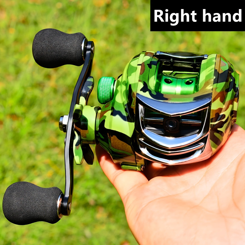 Ambidextrous Fishing Reel 18 1BB Dual Braking Carp Bass