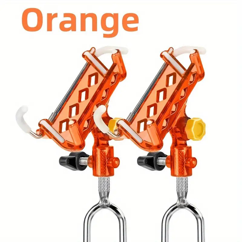 Heavy-Duty 360 Degree Adjustable Fishing Rod Holder Set Stainless Steel