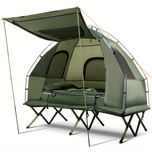 Multigot Camping Tent Cot With Air Mattress Instant Setup