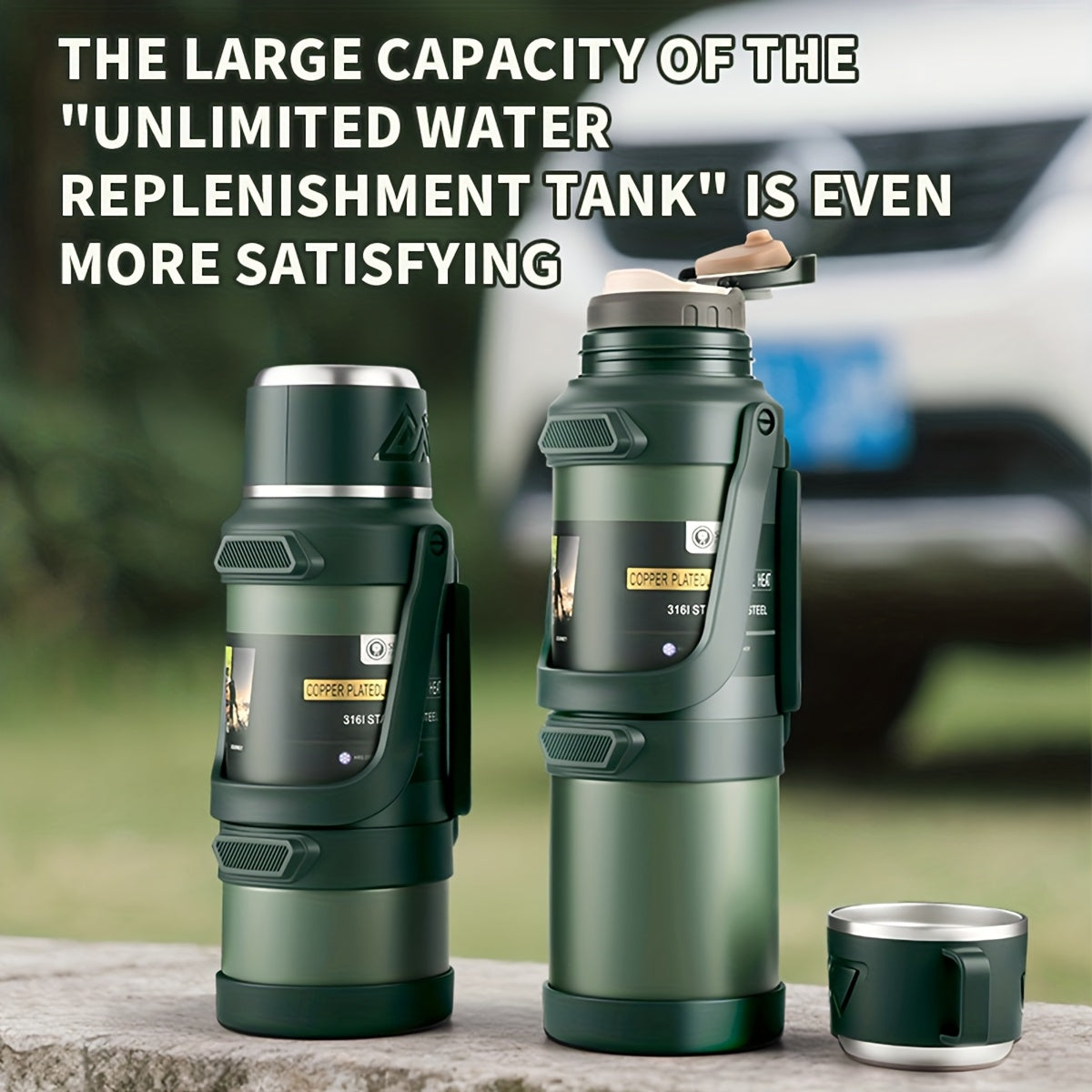 Insulated 316 Stainless Steel bottle For Outdoor Travel