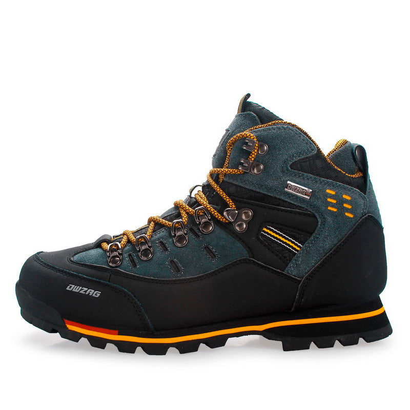All Terrain High Top Hiking Shoes With Slip Resistant Sole
