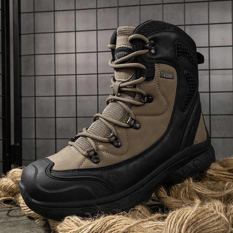 Men' s Tactical Boots Training Boots Motorcycle Boots Snow Boots Outdoor Adventure Tactical Combat Shoes Jungle Hiking Boots